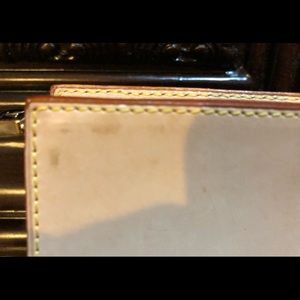 Louis Vuitton cosmetic bag.